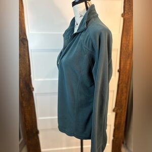 Alpine Design Teal Fleece Pullover – Women’s Large, 100% Polyester, Warm Layer